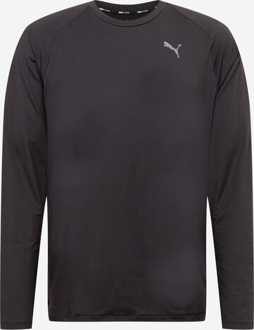 Sweat-shirt PUMA en noir : devant