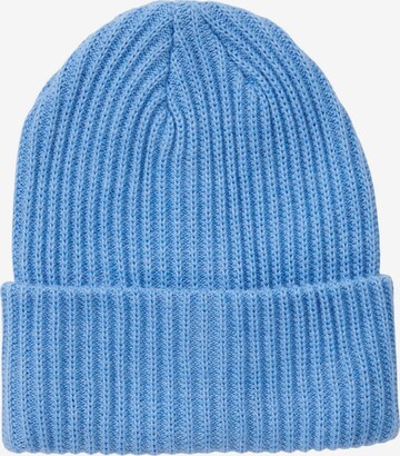 PIECES Beanie 'Hexo' in Blue: front