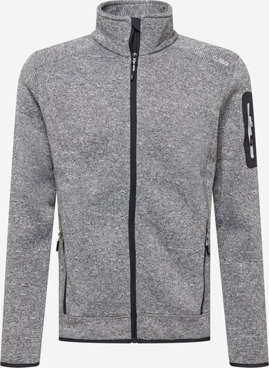 CMP Athletic Fleece Jacket in Grey / Black, Item view