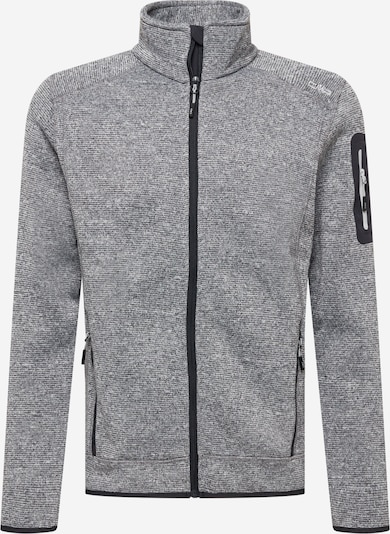 CMP Athletic Fleece Jacket in Grey / Black, Item view