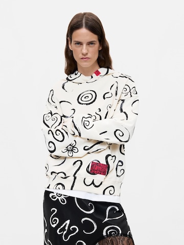 Desigual Суичър в бяло: отпред