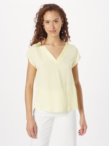 Camicia da donna di COMMA in giallo: frontale