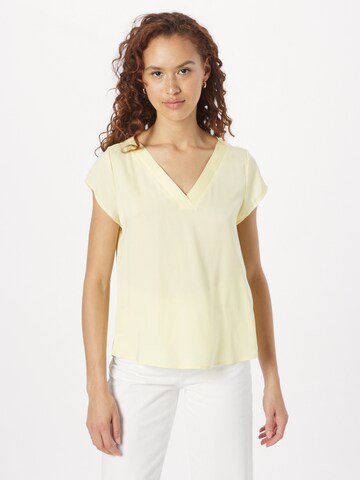 COMMA Blouse in Geel: voorkant