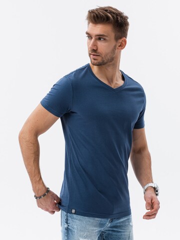 Ombre Shirt 'S1369' in Blauw