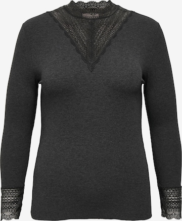 ONLY Carmakoma Shirt 'CARTilde' in Grey: front