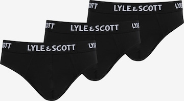 Lyle & Scott Panty 'Owen' in Black: front