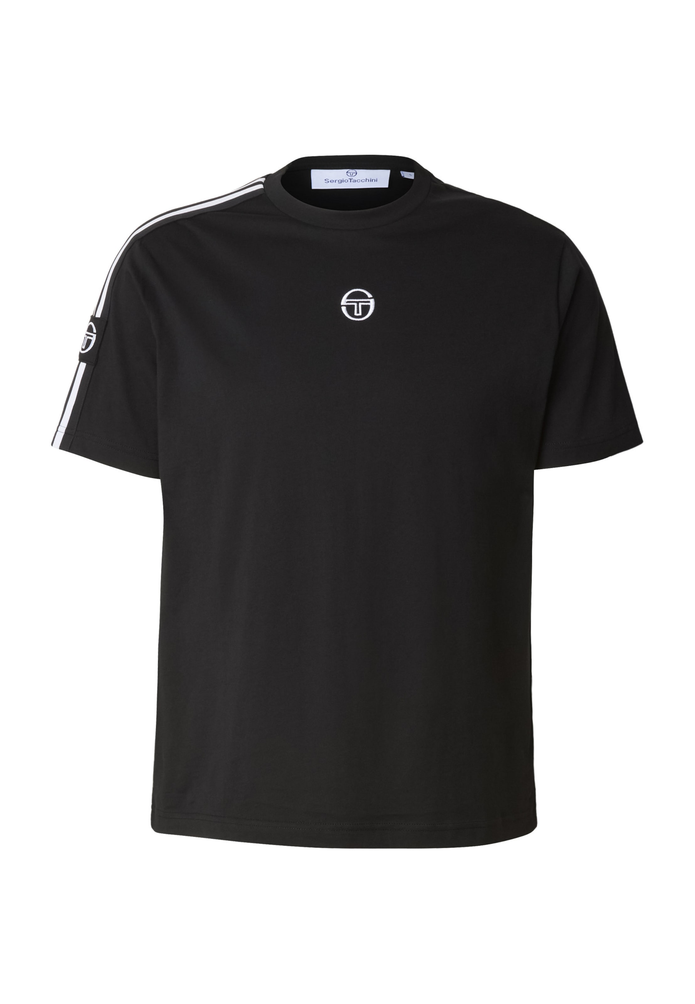 Sergio Tacchini Shirt 'Cesena Co' in Black: front