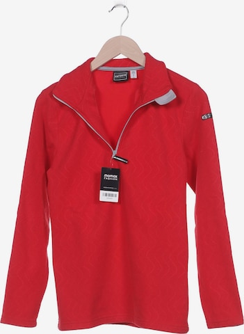 ICEPEAK Sweatshirt & Zip-Up Hoodie in L in Red: front