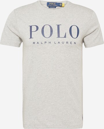 T-Shirt Polo Ralph Lauren en gris : devant