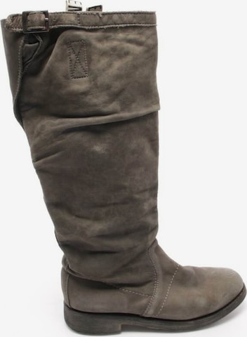 BIKKEMBERGS Stiefel 38 in Grau: predná strana