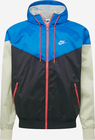 Nike Sportswear Overgangsjakke i sort: forside