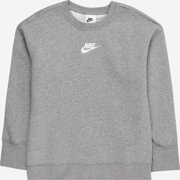 Nike Sportswear Sweatshirt in Grey: front