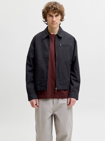 JACK & JONES Between-Season Jacket 'JJTEO' in Black: front