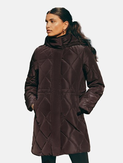 Friends Like These Wintermantel in de kleur Bessen, Productweergave