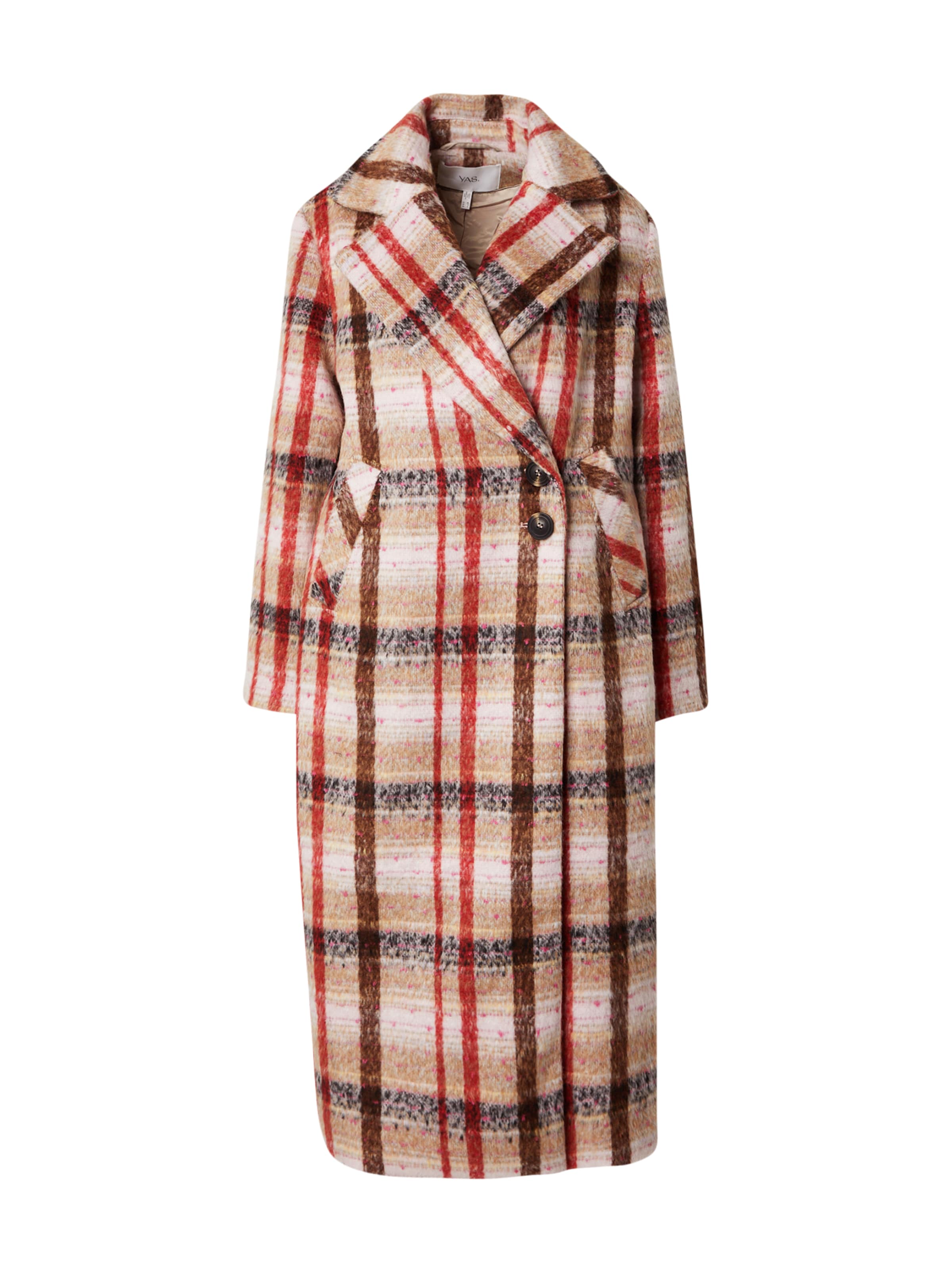 Cappotto di mezza stagione di YAS in beige: frontale