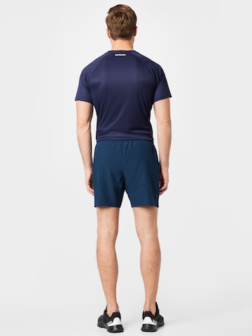 ASICS Regular Sportshorts in Blau