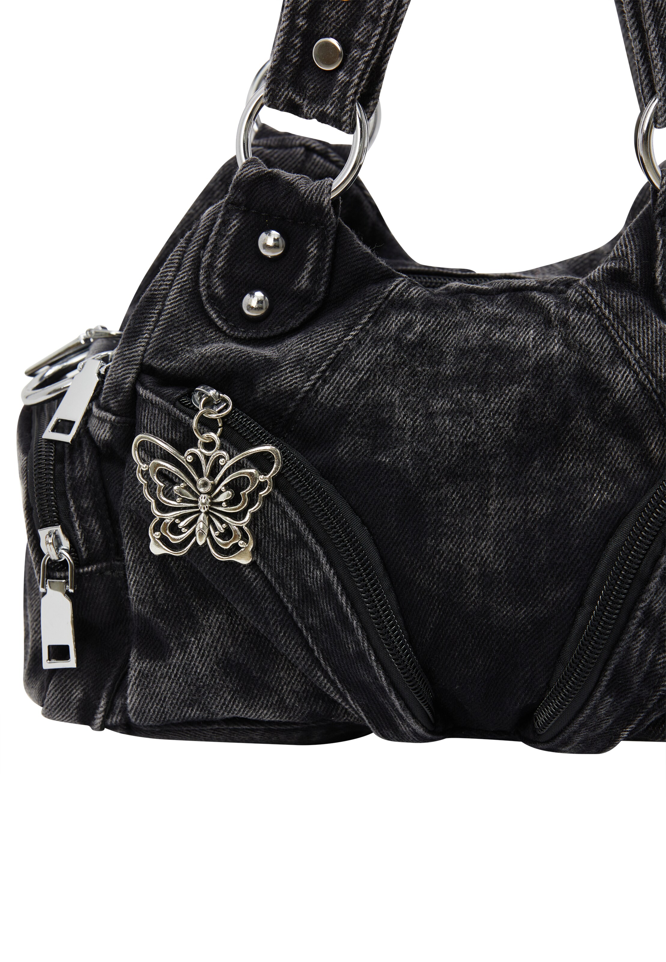 myMo ROCKS - Bolso de mano en negro