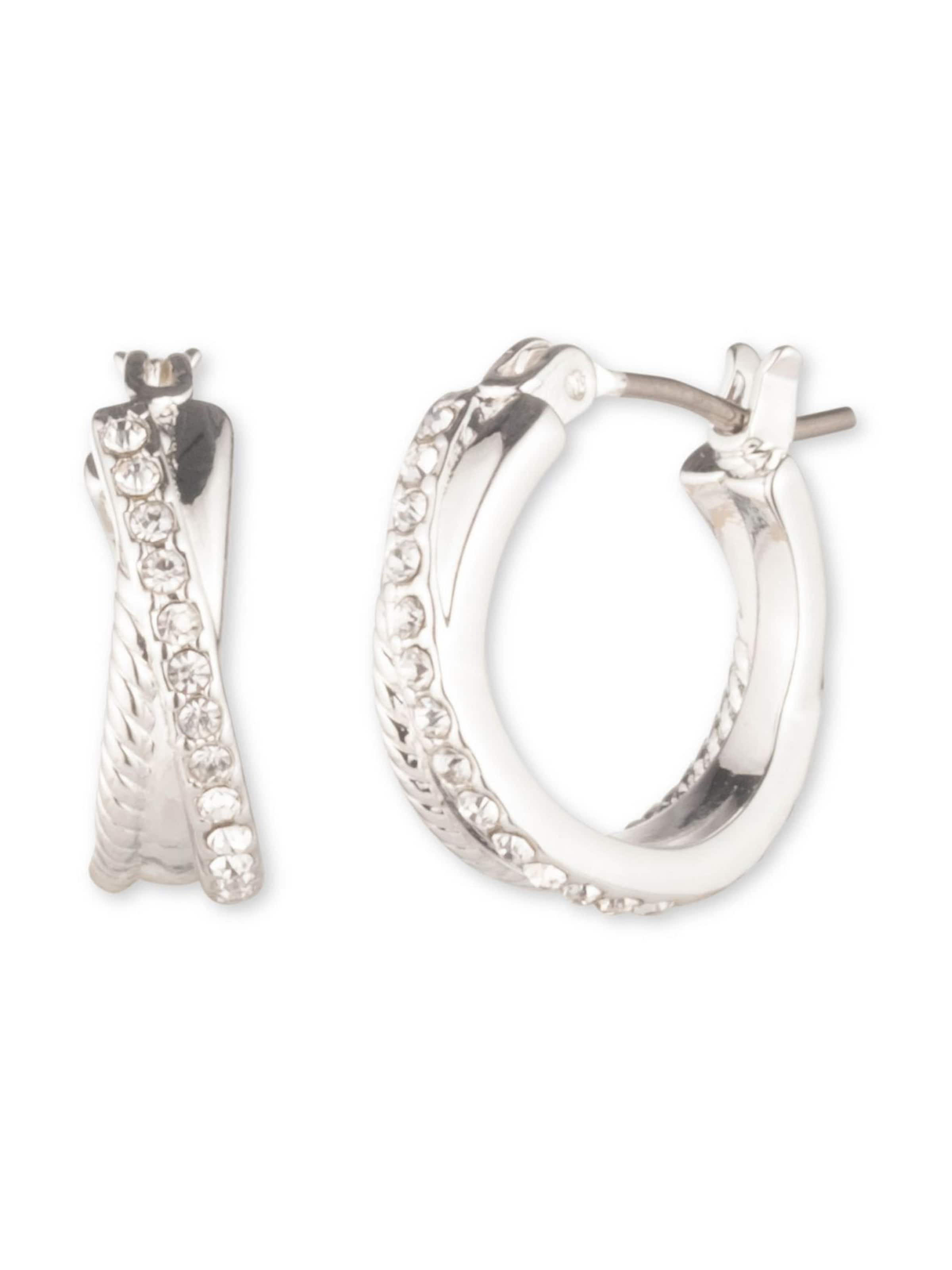 Lauren Ralph Lauren Náušnice – stříbrná: přední strana