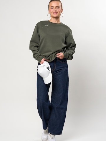 KAPPA Sweater 'KULogo Trullo' in Green