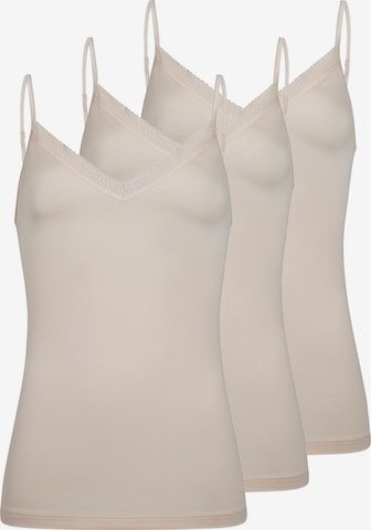 Mey Onderhemd 'Modal Lace' in Beige: voorkant