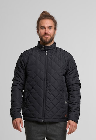 INDICODE JEANS Tussenjas 'Dorosk' in Zwart: voorkant