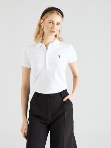 Polo Ralph Lauren Poloshirt 'JULIE' in Weiß: predná strana