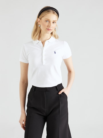 Polo Ralph Lauren Shirt 'JULIE' in Wit: voorkant