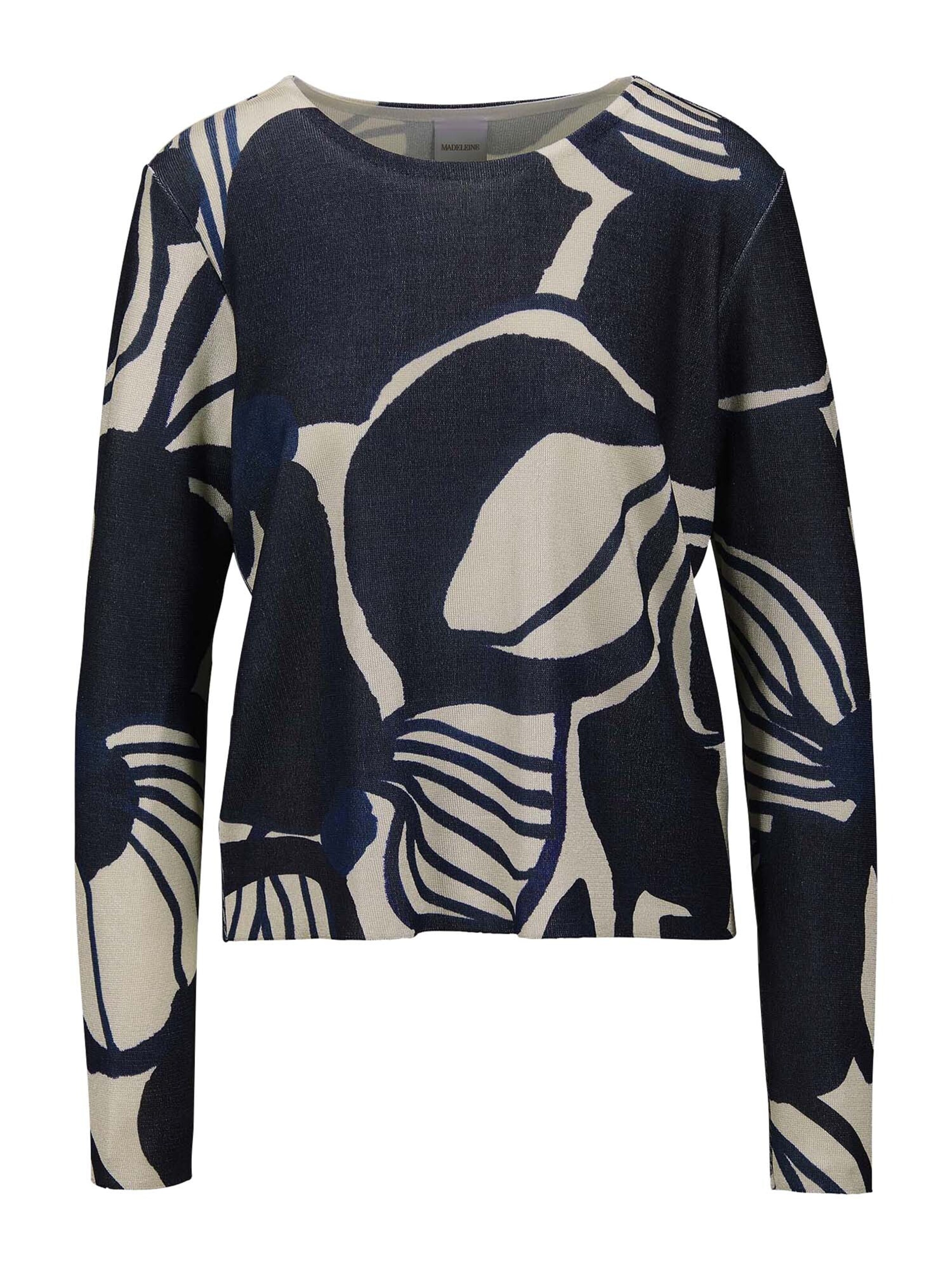 Pull-over MADELEINE en blanc : devant