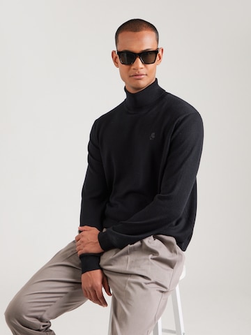 Karl Lagerfeld - Jersey en negro: frente
