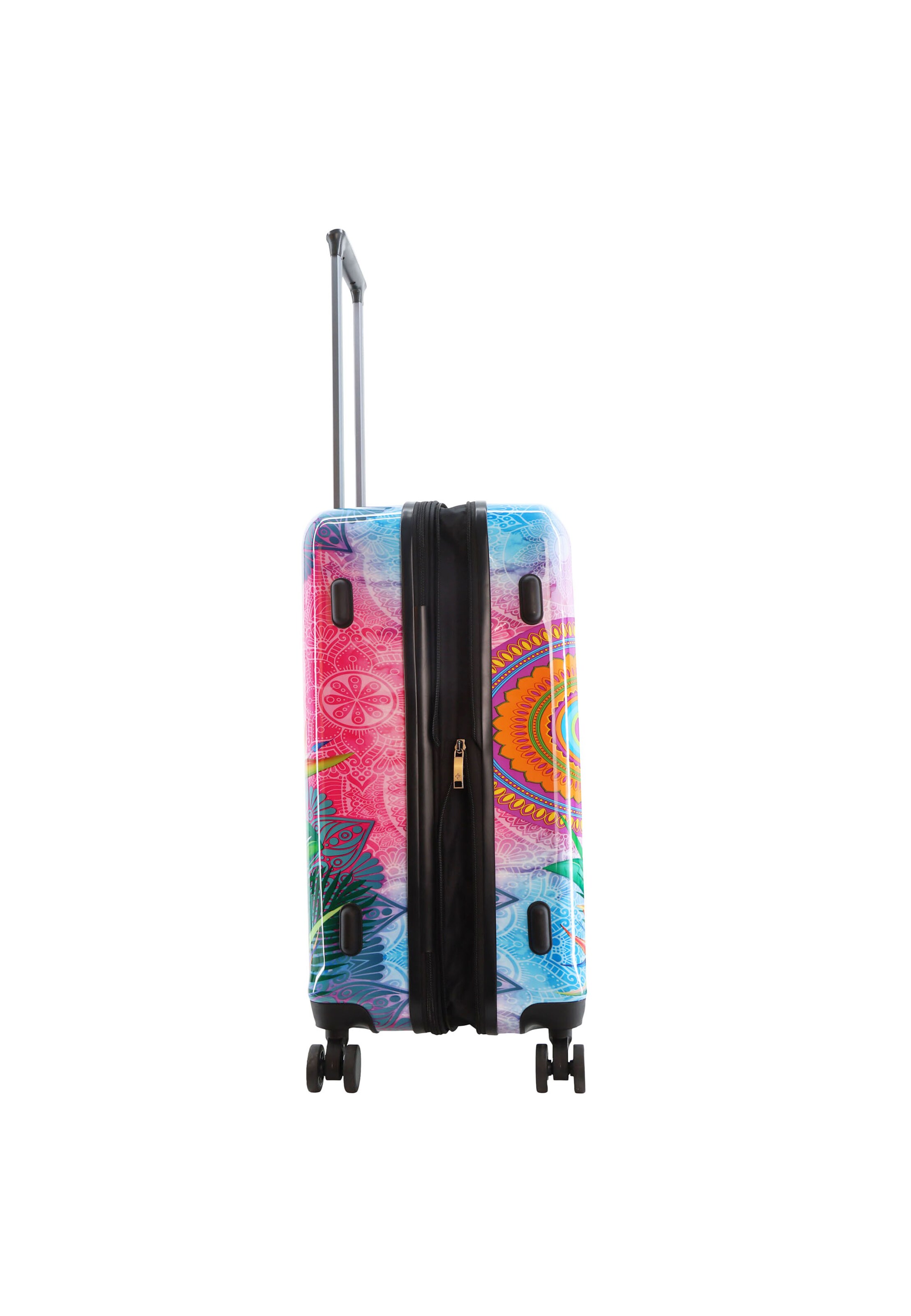 Saxoline Blue Suitcase in Mixed colors
