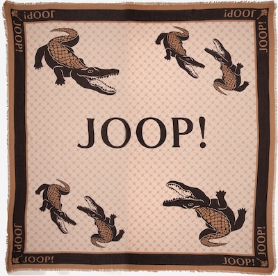 Šalikas 'Abby' iš JOOP!, spalva – smėlio spalva / ruda / juoda, Prekių apžvalga