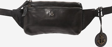 Harbour 2nd - Bolsa de cintura 'Linus' em preto: frente