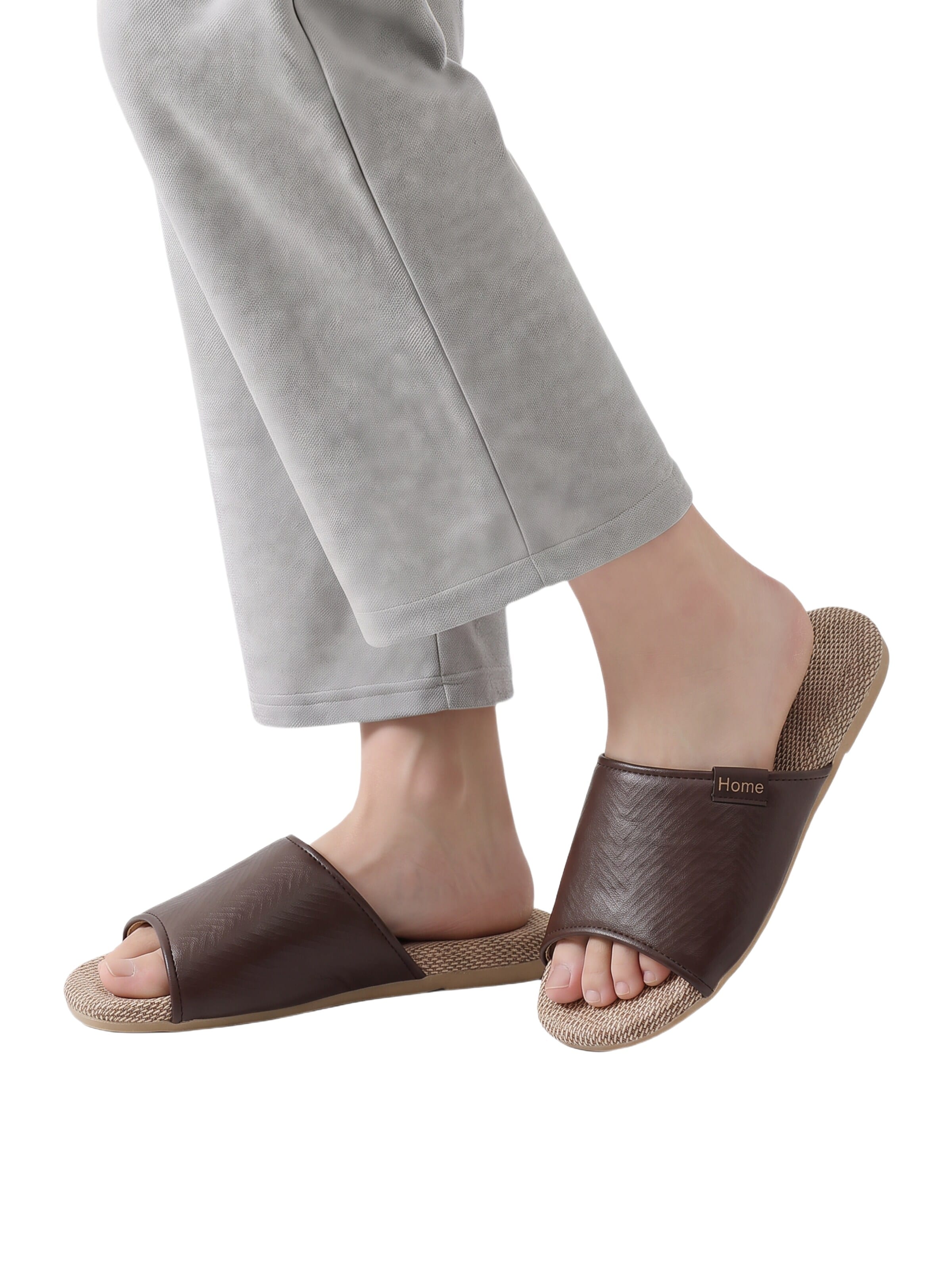 BONVERANO Slippers in Brown
