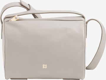 DuDu Umhängetasche in Weiß: Vorderseite