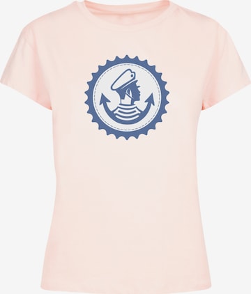 F4NT4STIC T-Shirt 'Knut und Jan Hamburg' in Pink: Vorderseite