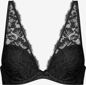 Mey Triangle Bra 'Amazing' in Black: front