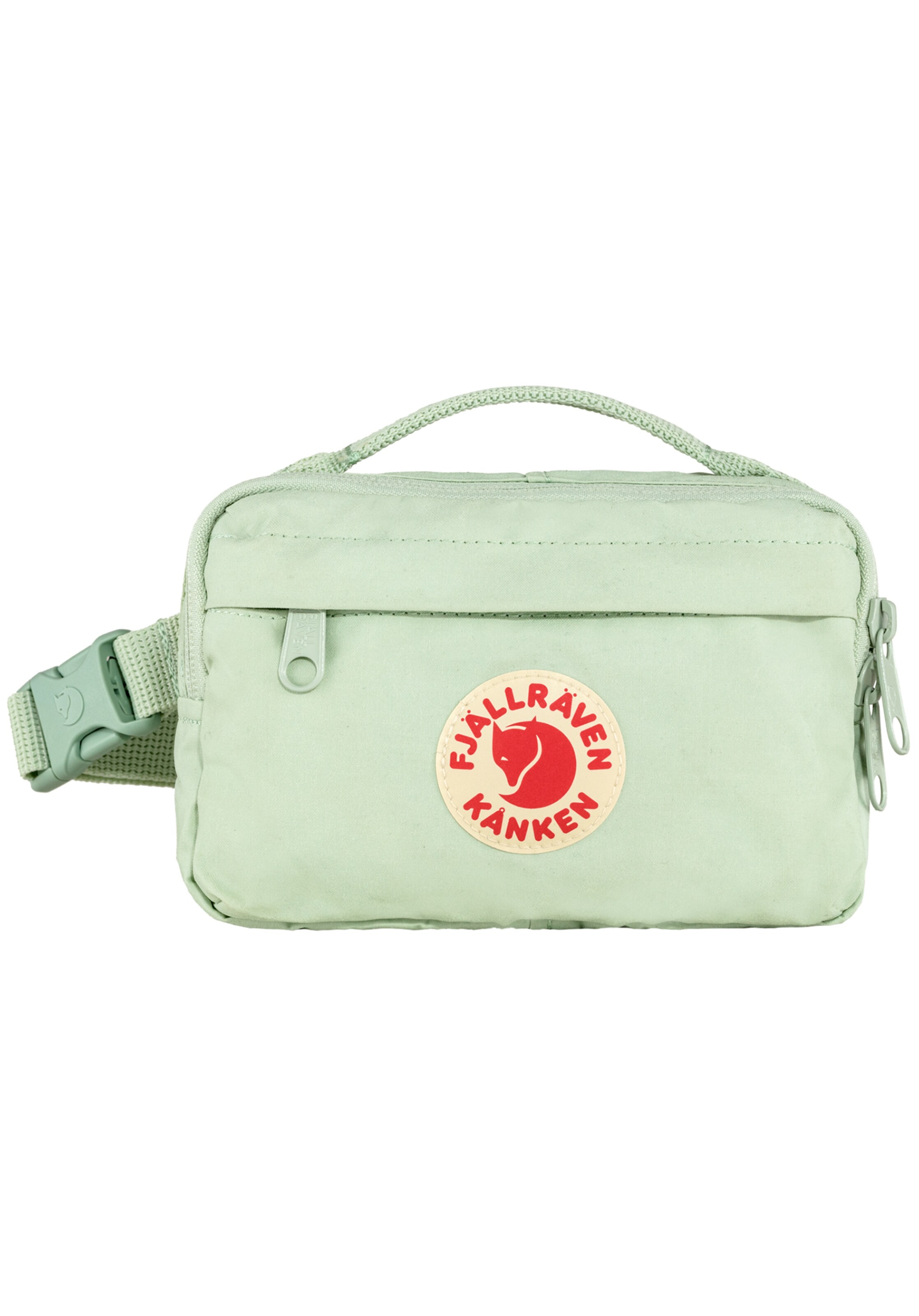 Marsupio di Fjällräven in verde: frontale