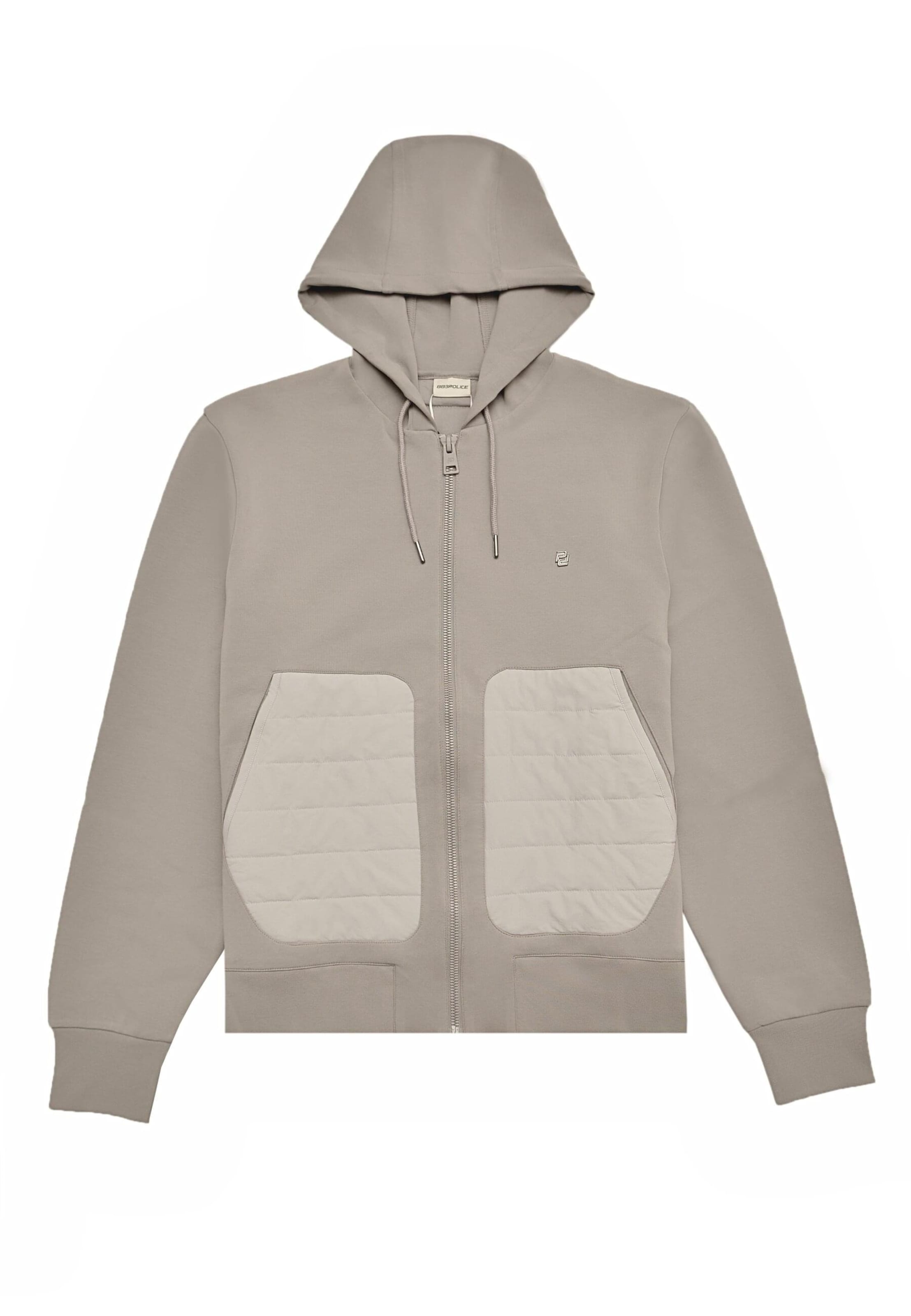 883Police Sweatvest 'Millsap' in Beige: voorkant