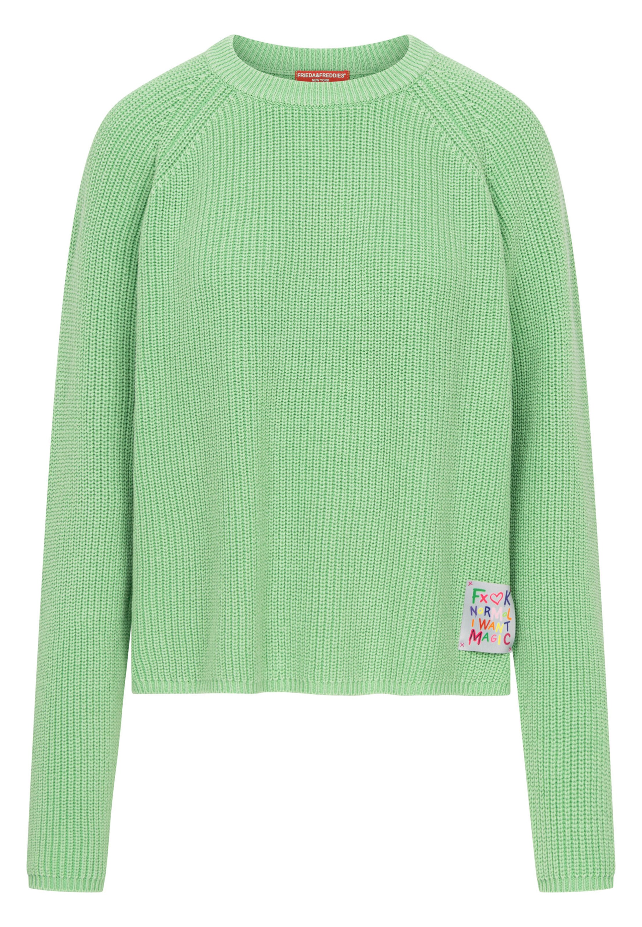 Frieda & Freddies Sweater in Green: front