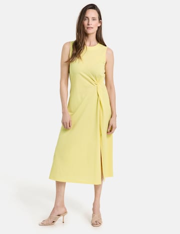 GERRY WEBER Cocktail Dress in Yellow: front