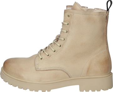 Bottes à lacets 'KAJSA' BLACKSTONE en beige : devant