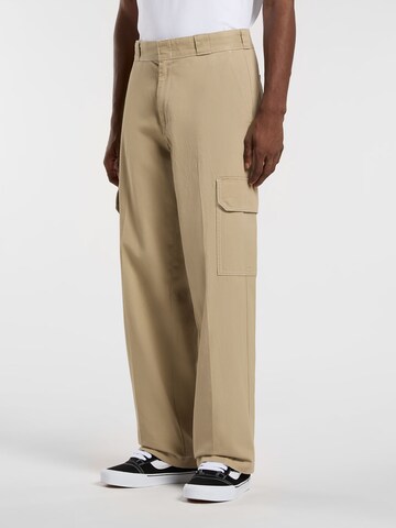 DICKIES - regular Pantalón cargo 'RIVERBEND' en beige