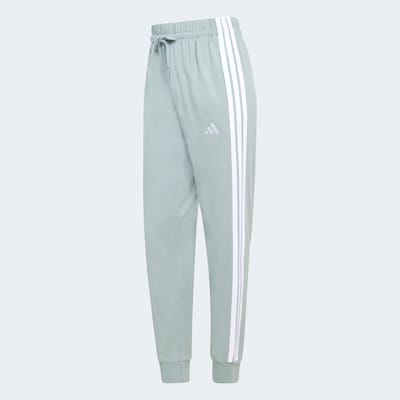 ADIDAS SPORTSWEAR Workout Pants 'Essentials' in Light green / White, Item view