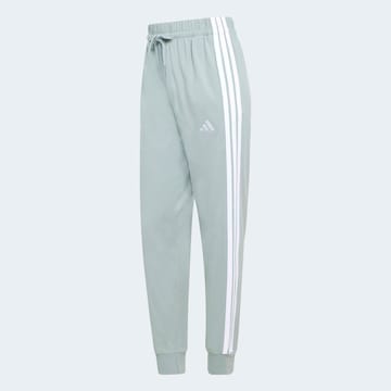 ADIDAS SPORTSWEAR Tapered Workout Pants 'Essentials' in Green: front