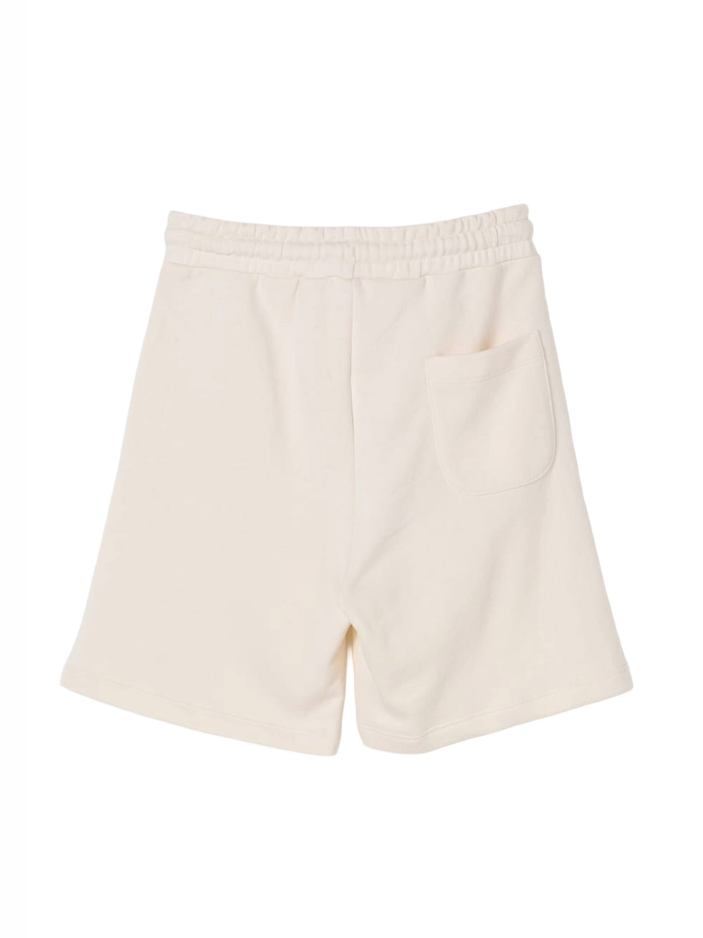 Regular Pantalon 'Bermuda felpa crema per bambino' MSGM en beige
