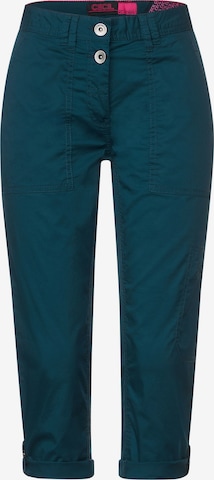 CECIL Regular Pants in Green: front