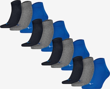 PUMA Ponožky – modrá: přední strana
