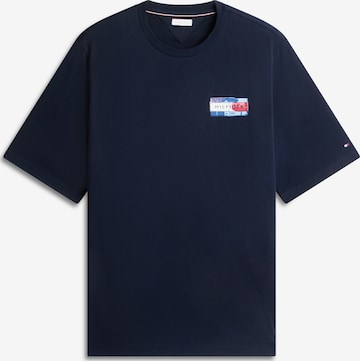 Tommy Hilfiger Big & Tall Tričko – modrá: přední strana