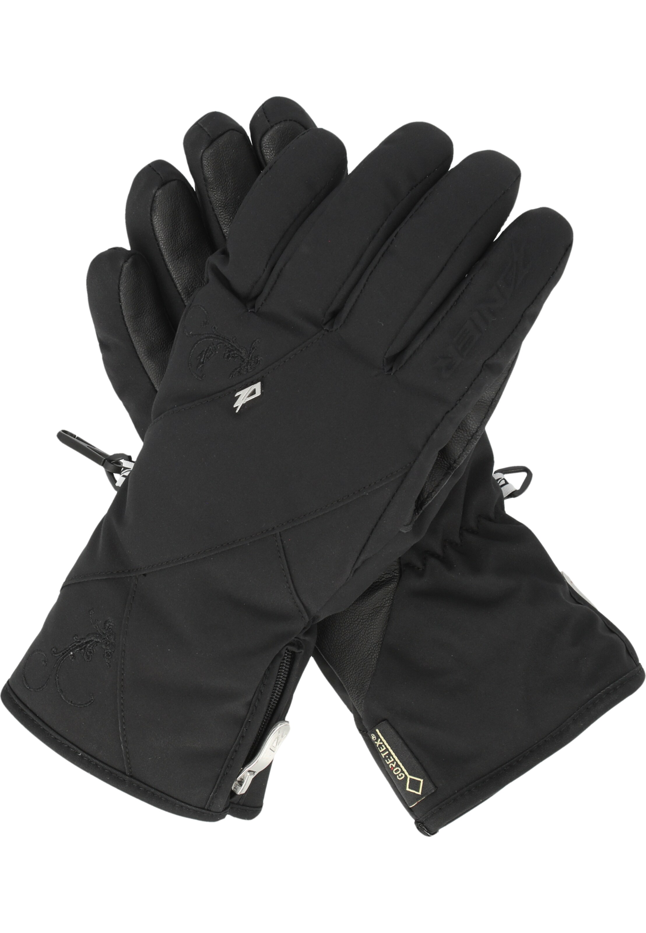 Zanier Full Finger Gloves 'Aurach GTX' in Black