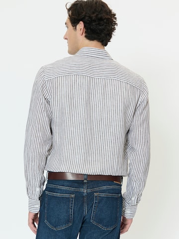 Matinique Rovný strih Košeľa 'MAMarc' - Hnedá